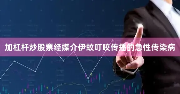 加杠杆炒股票经媒介伊蚊叮咬传播的急性传染病