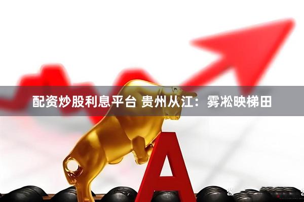 配资炒股利息平台 贵州从江：雾凇映梯田